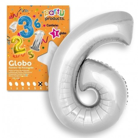 GLOBO 68489 COLOR PLATA Nº6