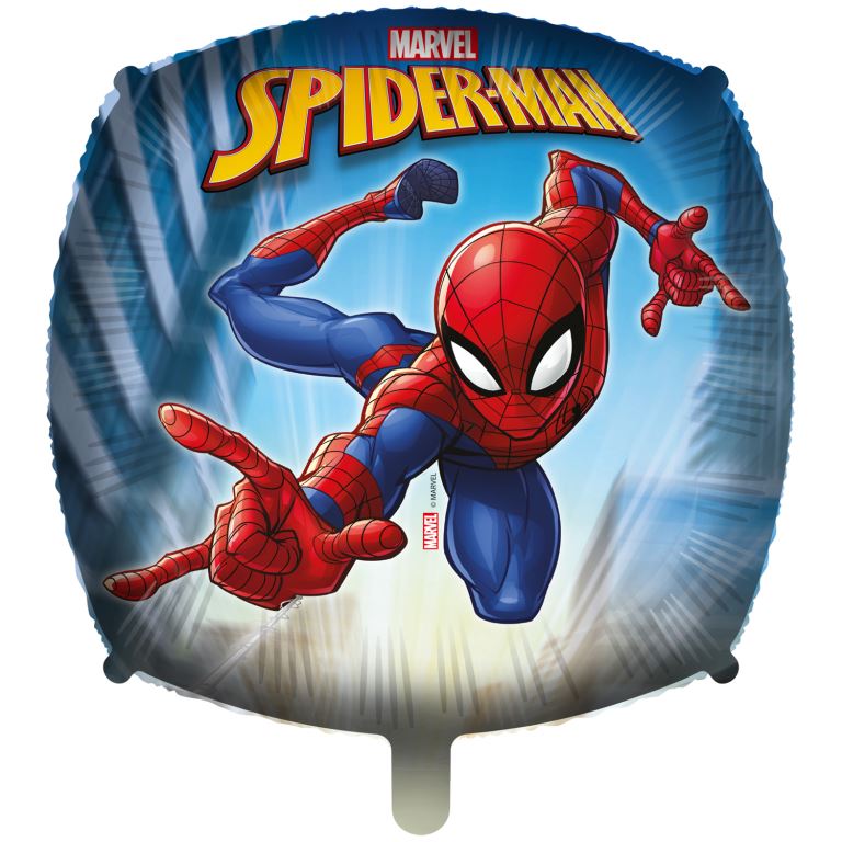 GLOBO FOIL 94993 SPIDERMAN CUADRADO 18/46CM**
