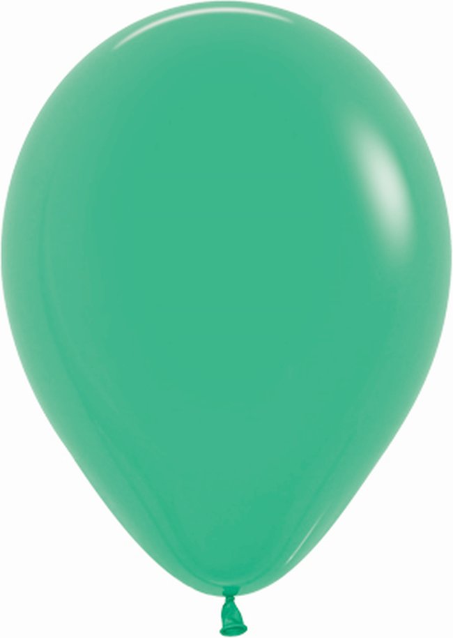 GLOBO LATEX R12-030 VERDE 30CM BOLSA 50UDS