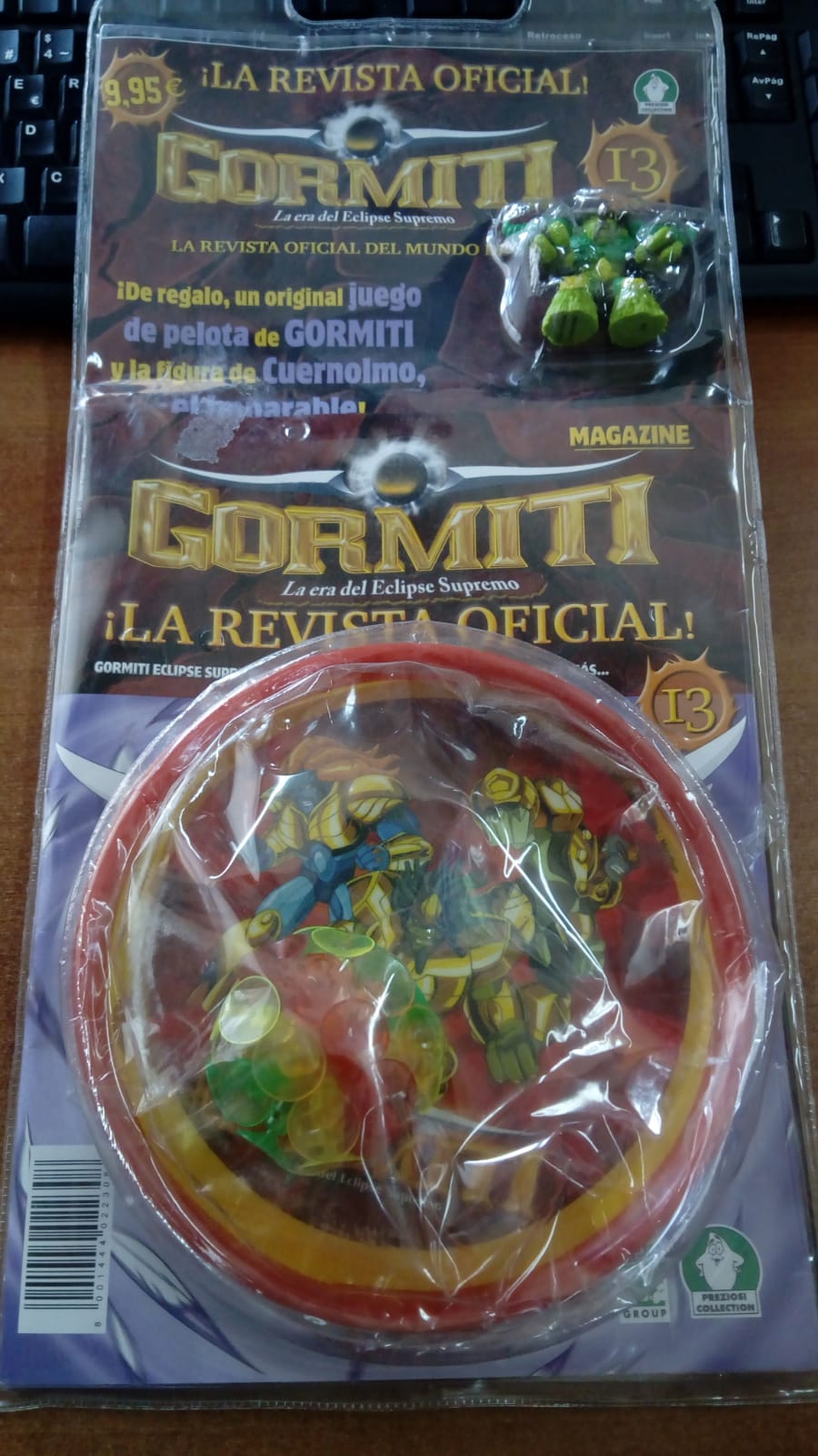GORMITI JUEGO DE PELOTA + FIGURA***