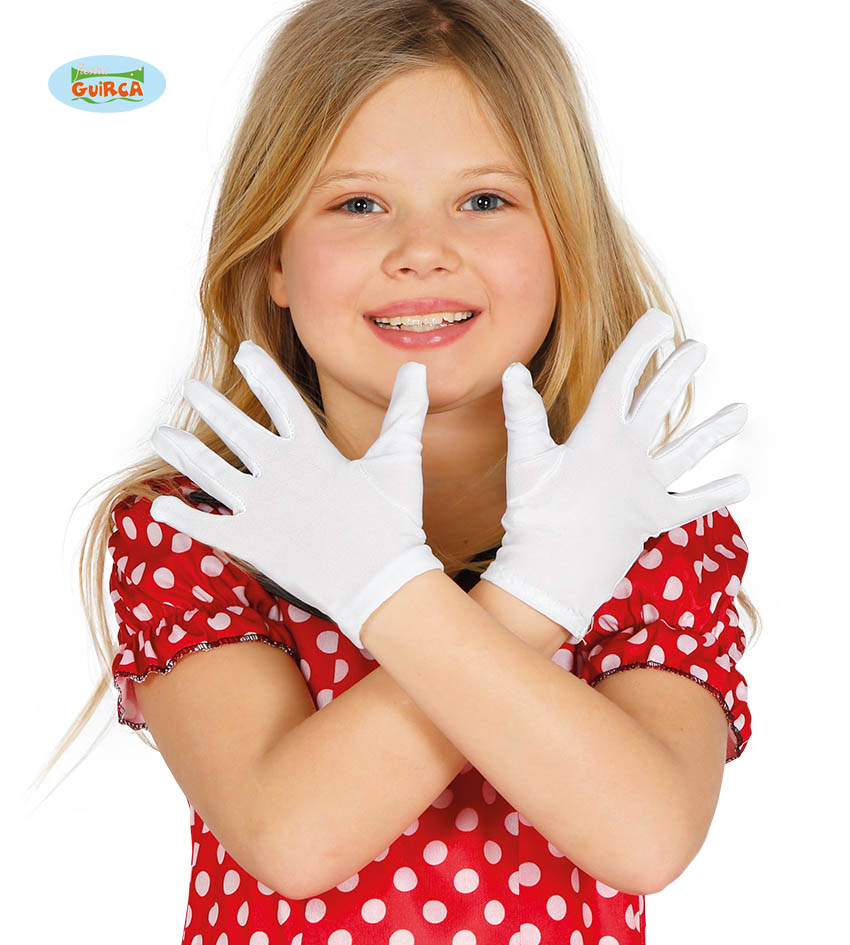 GUANTES G16520 BLANCOS INFANTILES