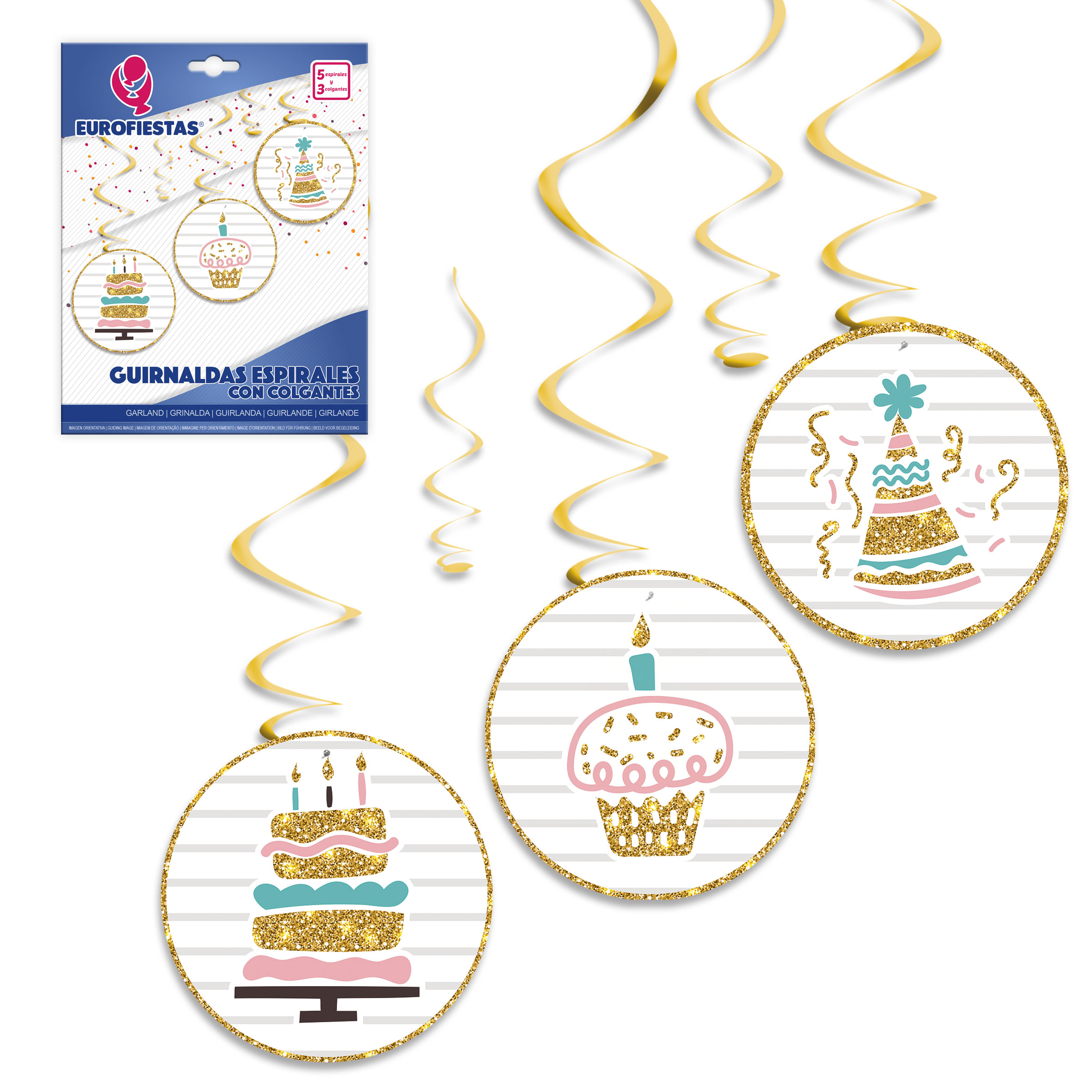 GUIRNALDA 22703 ESPIRAL DULCES