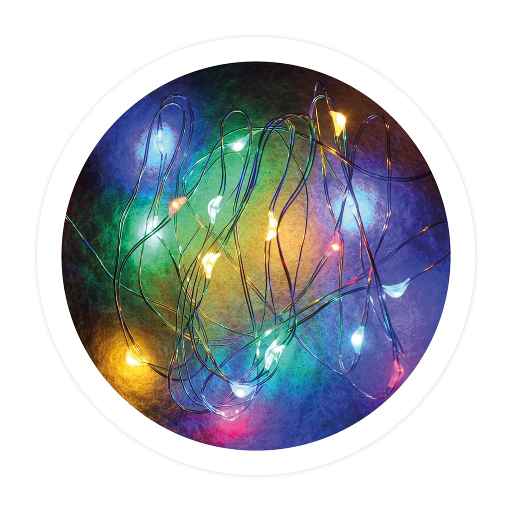 GUIRNALDA ALAMBRE 204805009 LED 4.9M RGB
