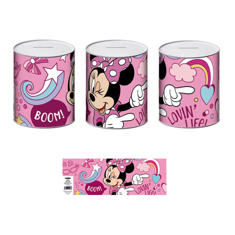HUCHA METAL WD15597 10X10X12CM MINNIE