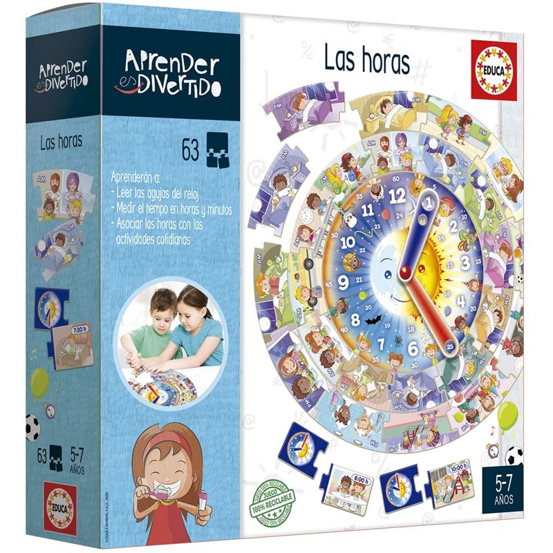JUEGO 18698 LAS HORAS