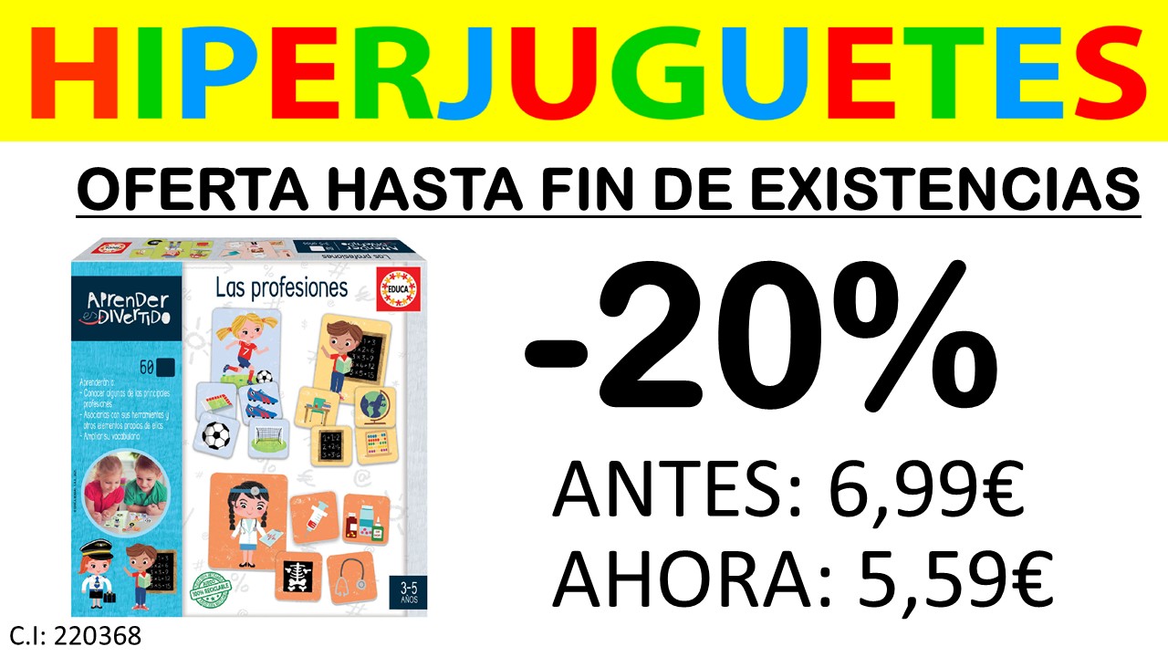 JUEGO 19096 LAS PROFESIONES