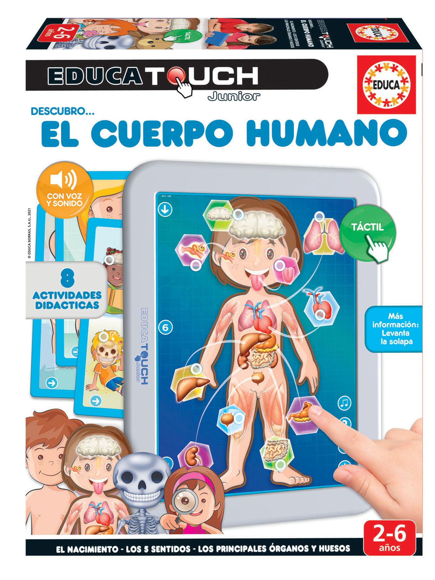 JUEGO 19174 DESCUBRO EL CUERPO HUMANO