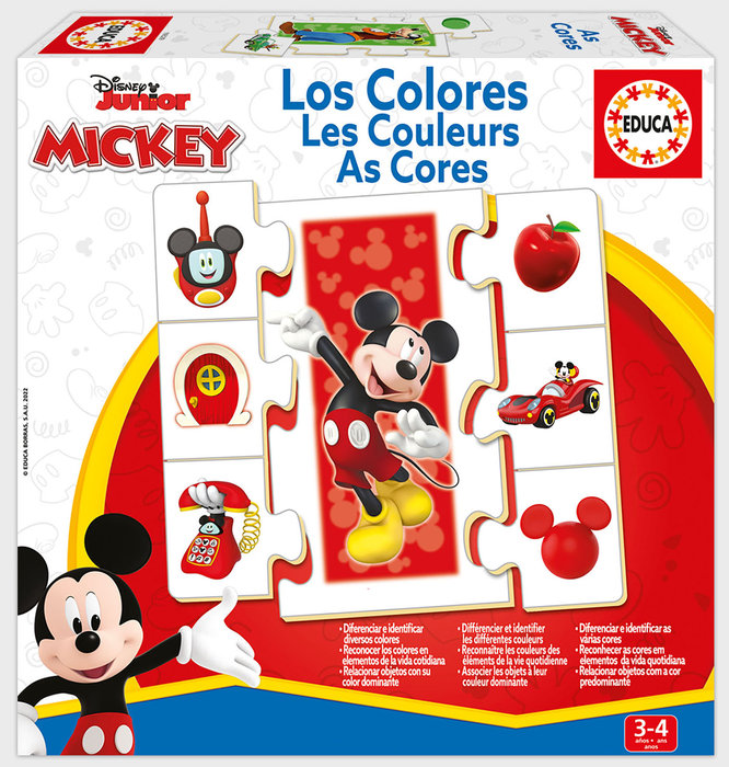 JUEGO 19329 LOS COLORES MICKEY