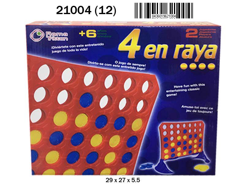 JUEGO 4 EN RAYA 21004