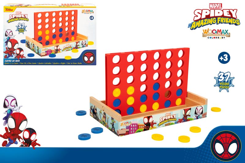 JUEGO 4 EN RAYA 48752 SPIDEY*