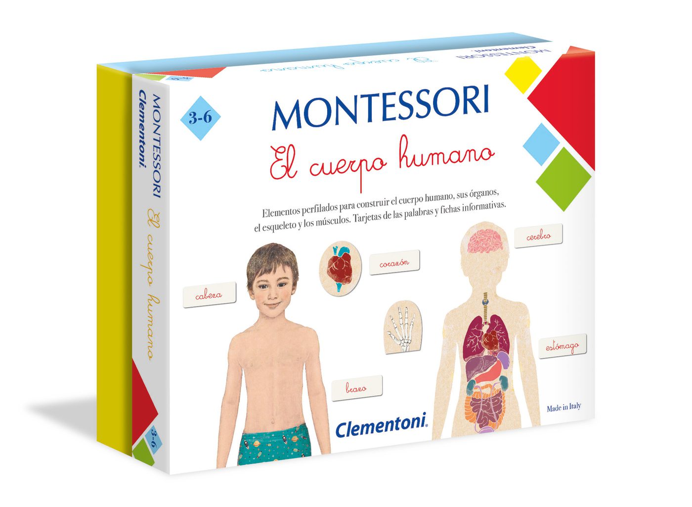 JUEGO 55292 MONTESSORI EL CUERPO HUMANO**