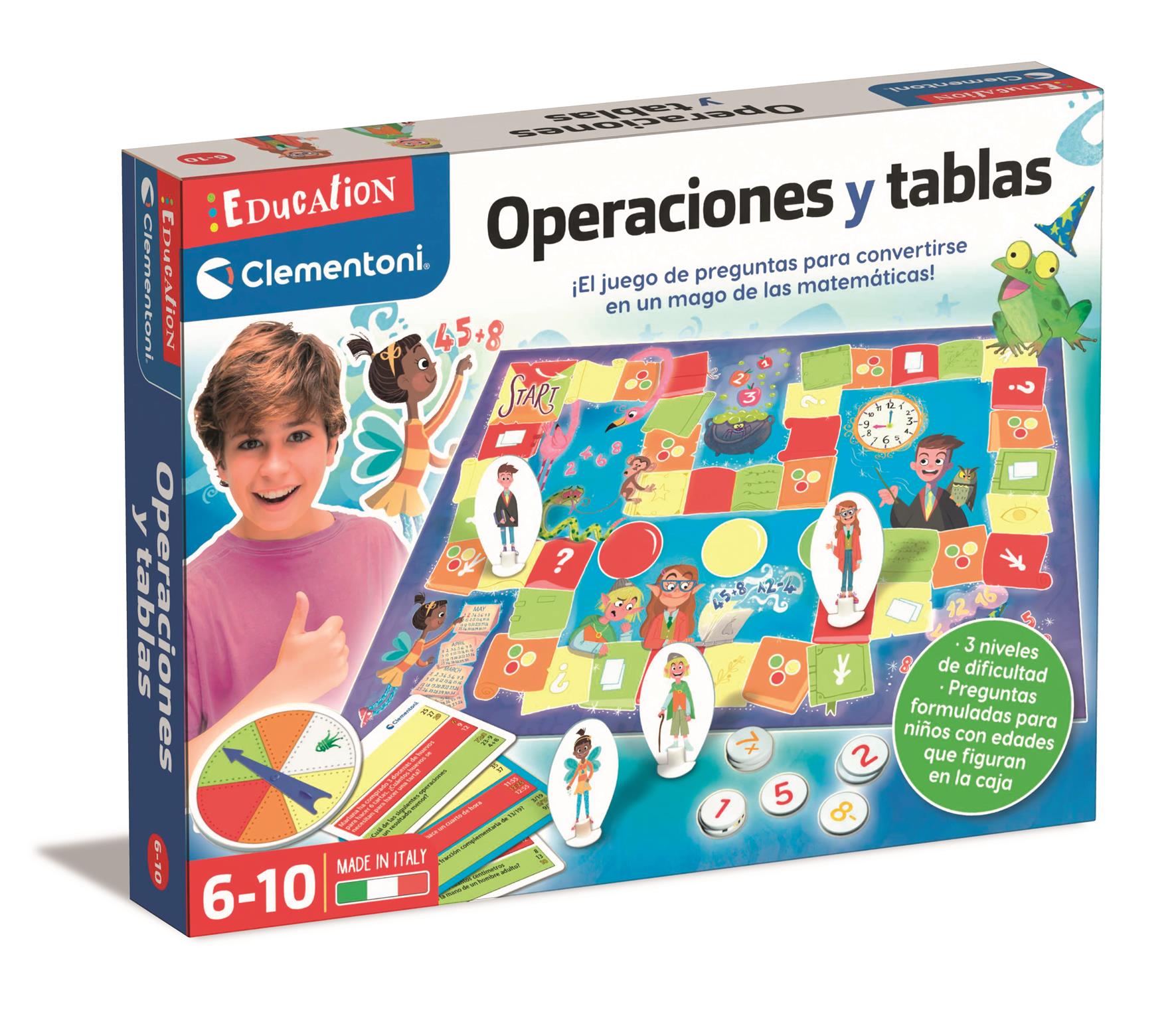 JUEGO 55454 OPERACIONES Y TABLAS