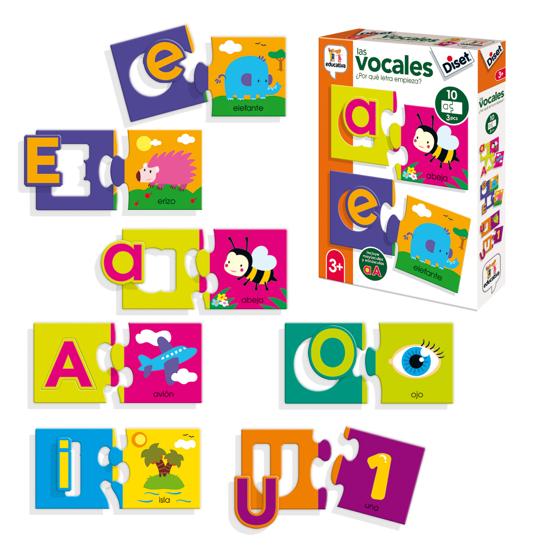 JUEGO 68964 APRENDO LAS VOCALES**