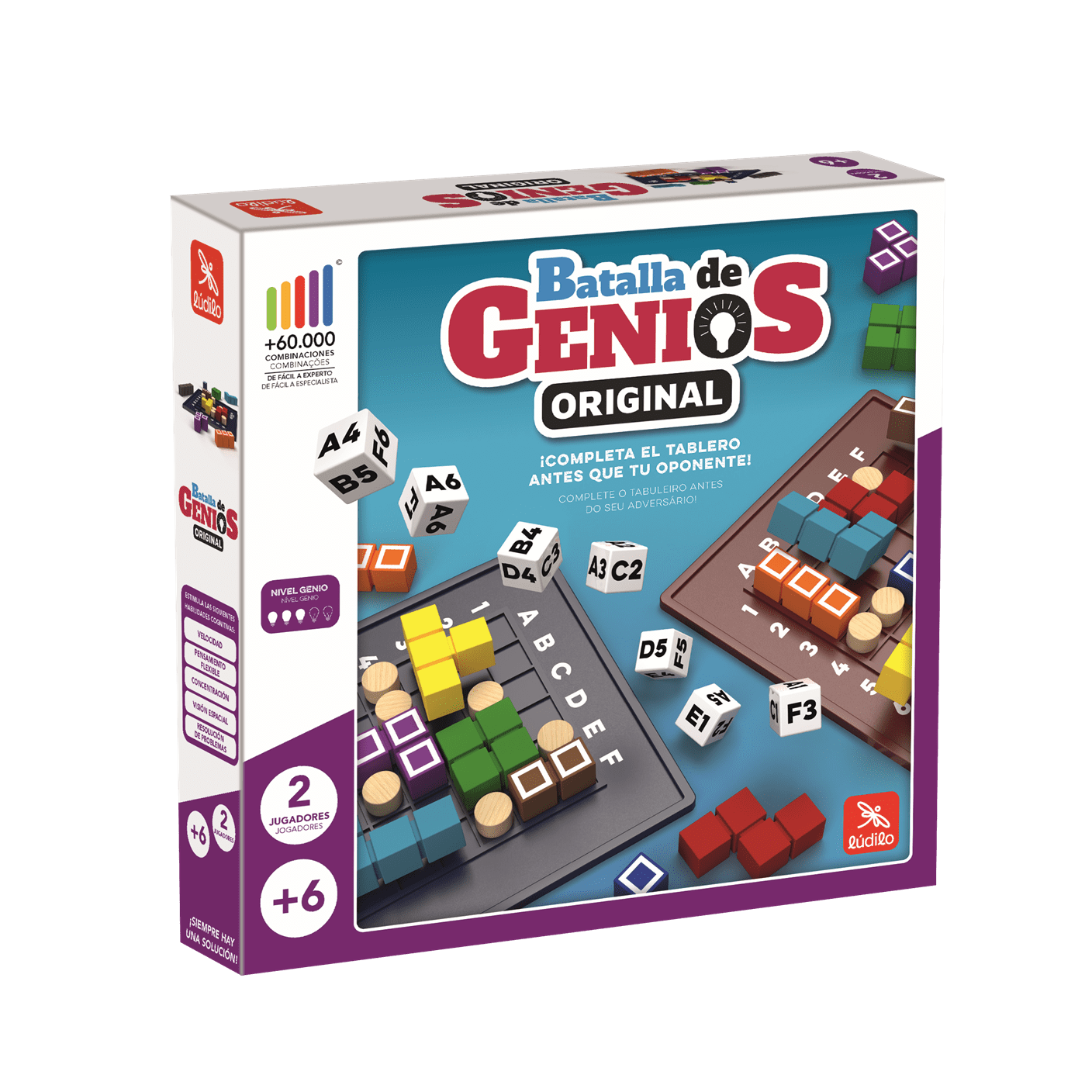 JUEGO 80800 BATALLA DE GENIOS ORIGINAL