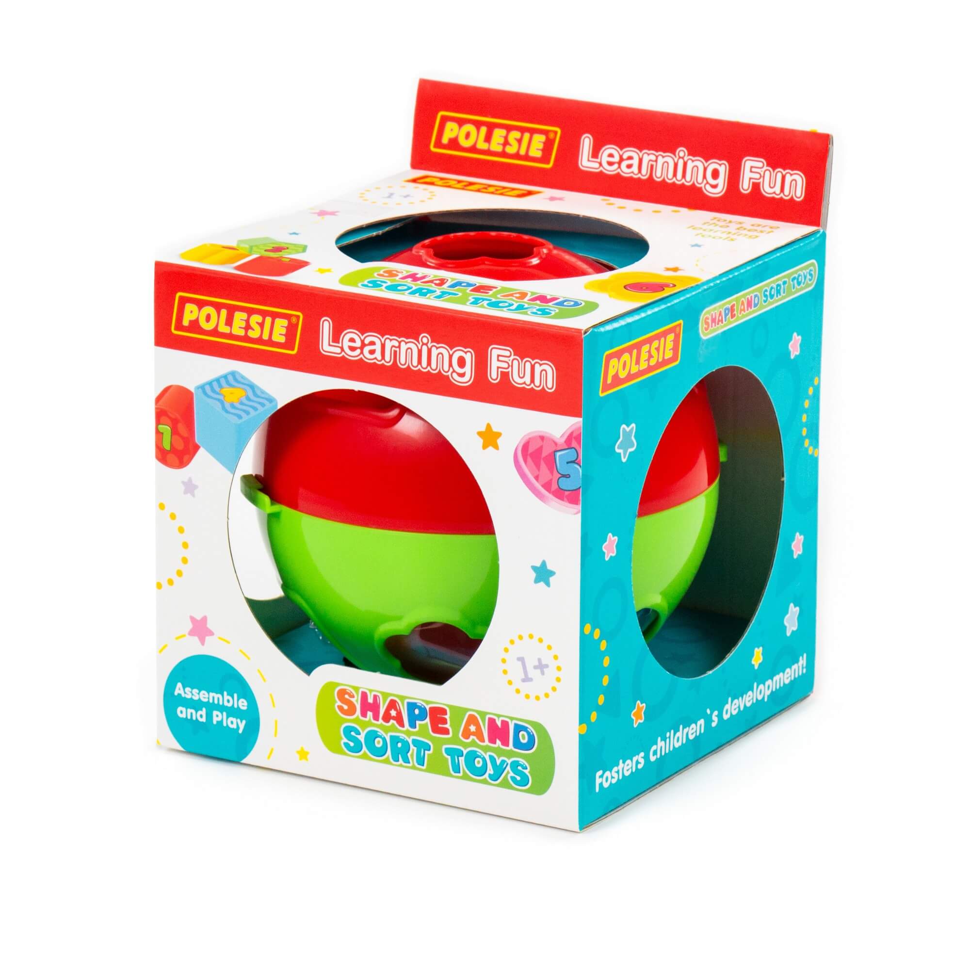 JUEGO 89427 PELOTA FORMAS 15X15X18.5CM