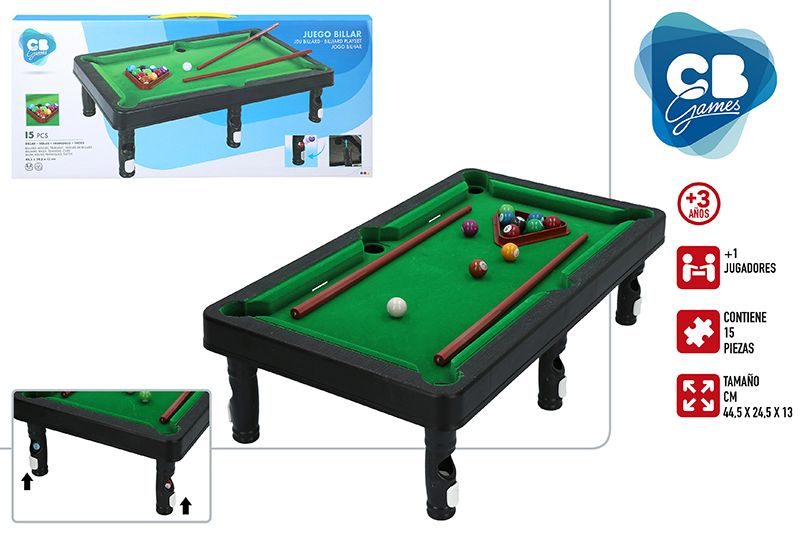 JUEGO BILLAR 43757 44.5X24.5X13CM