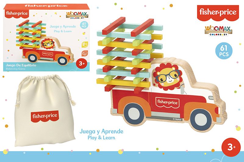 JUEGO BLOQUES 48819 EQUILIBRIO FISHER PRICE*