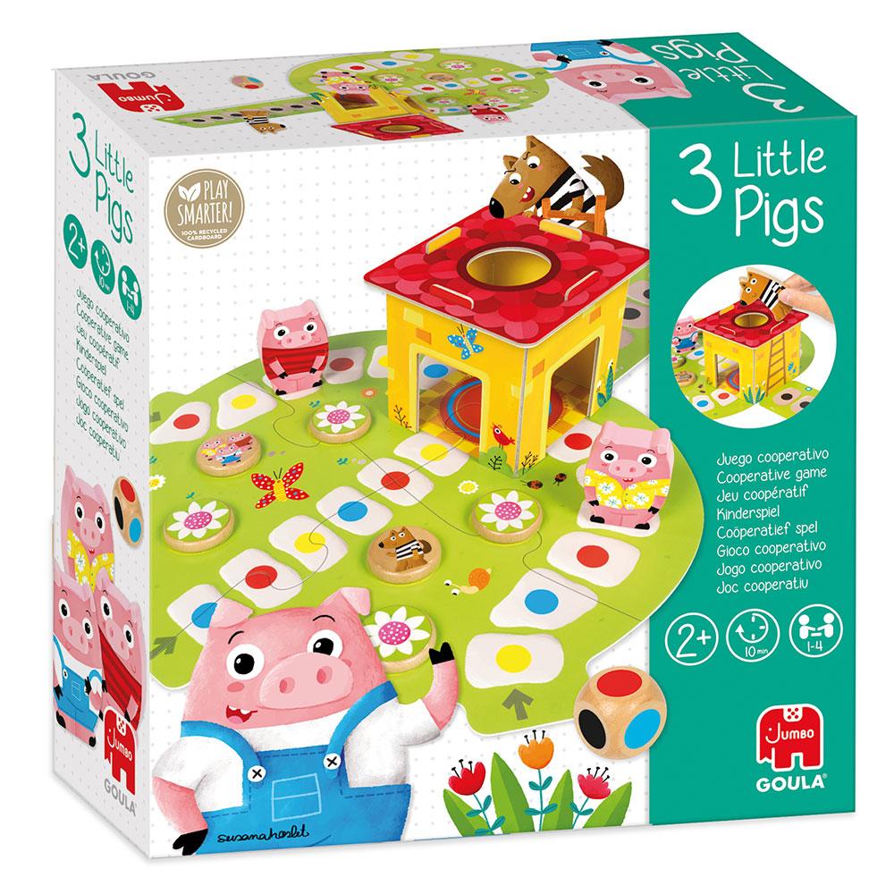 JUEGO COOPERATIVO 53146 LOS 3 CERDITOS GOULA