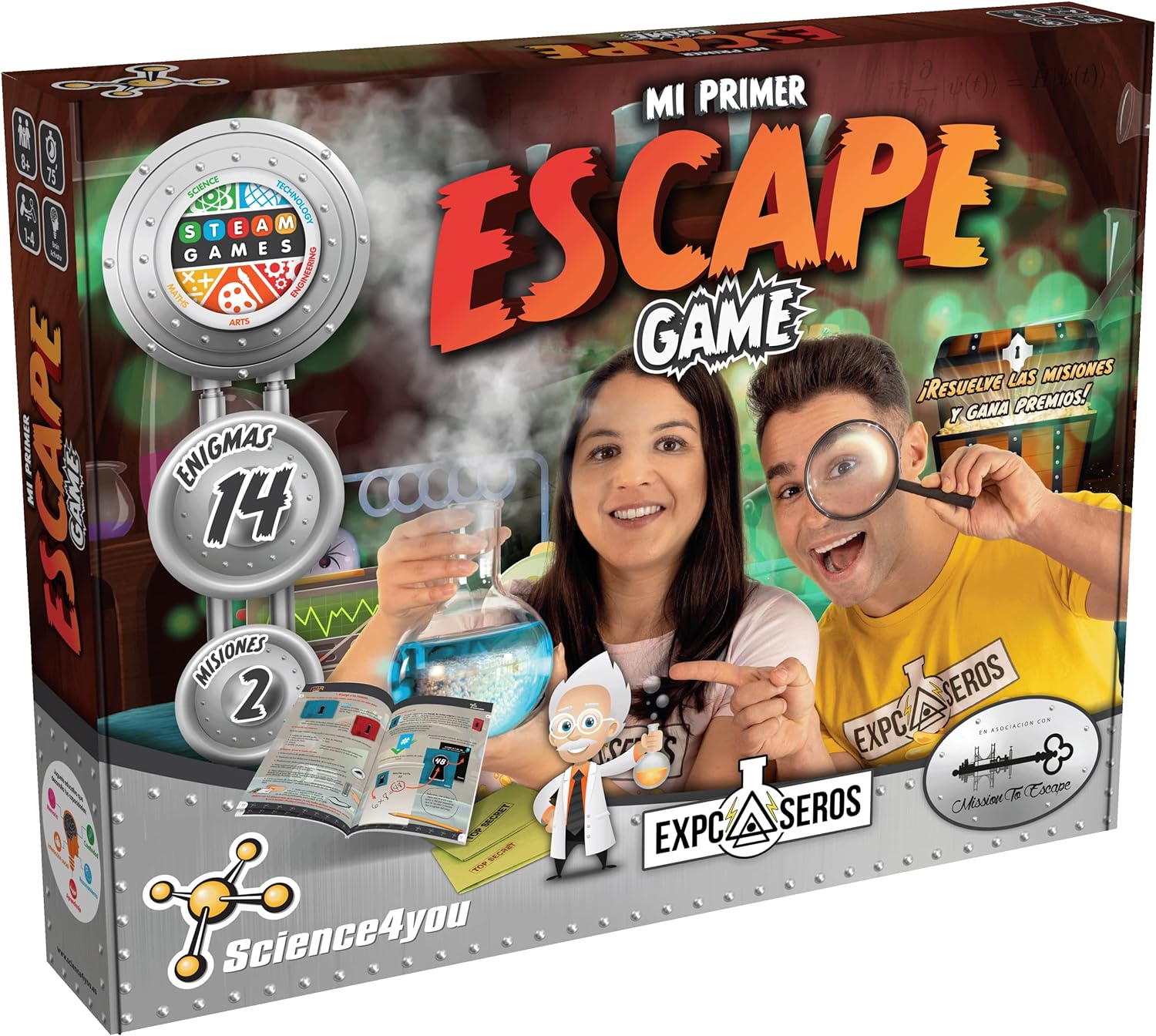 JUEGO ESCAPE GAME EXPCASEROS 80003522**