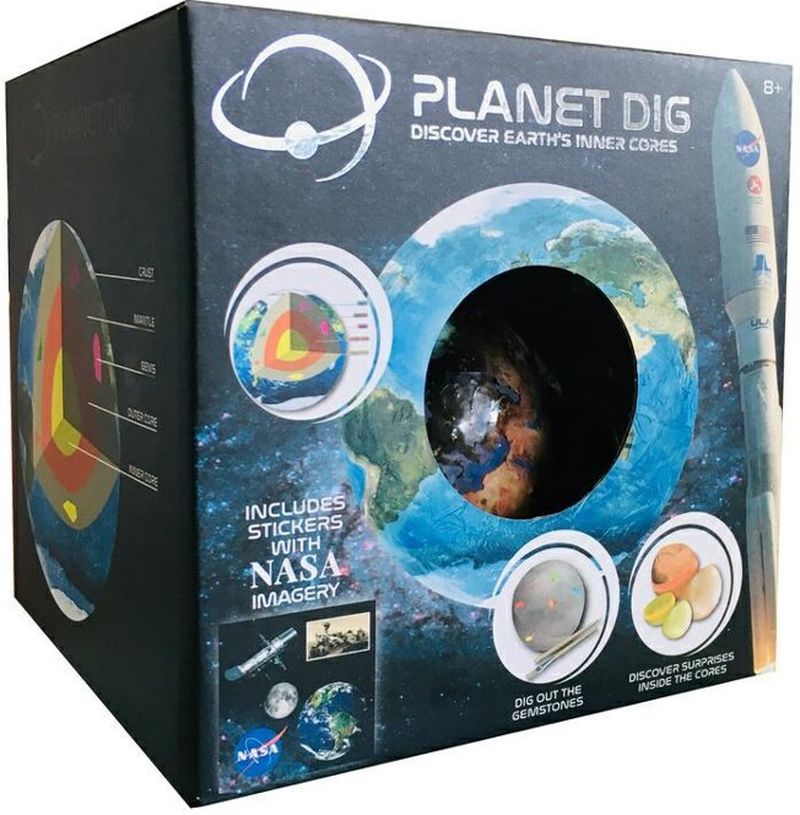 JUEGO EXCAVACION 82-0021 PLANETARIA NASA