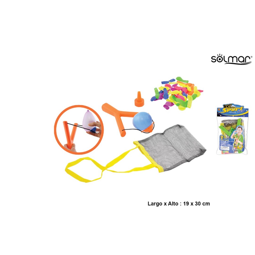 JUEGO GLOBOS AGUA 16791 36PCS + 1 TIRACHINAS