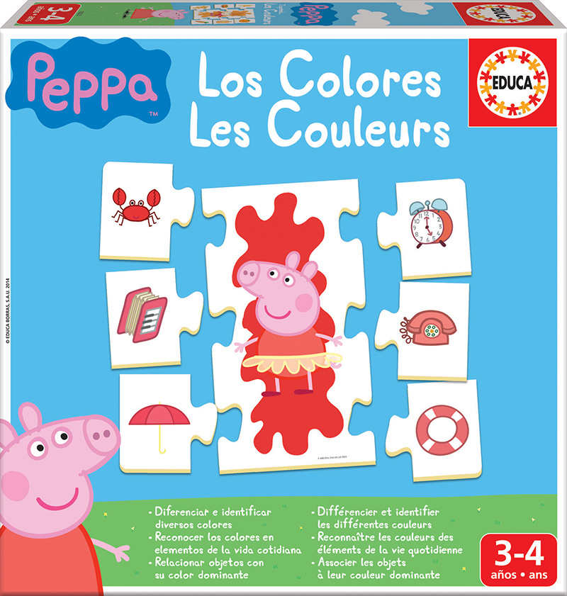 JUEGO LOS COLORES 16225 PEPPA PIG