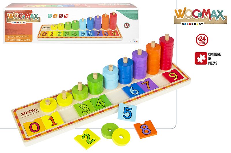 JUEGO MADERA 43633 EDUCATIVO