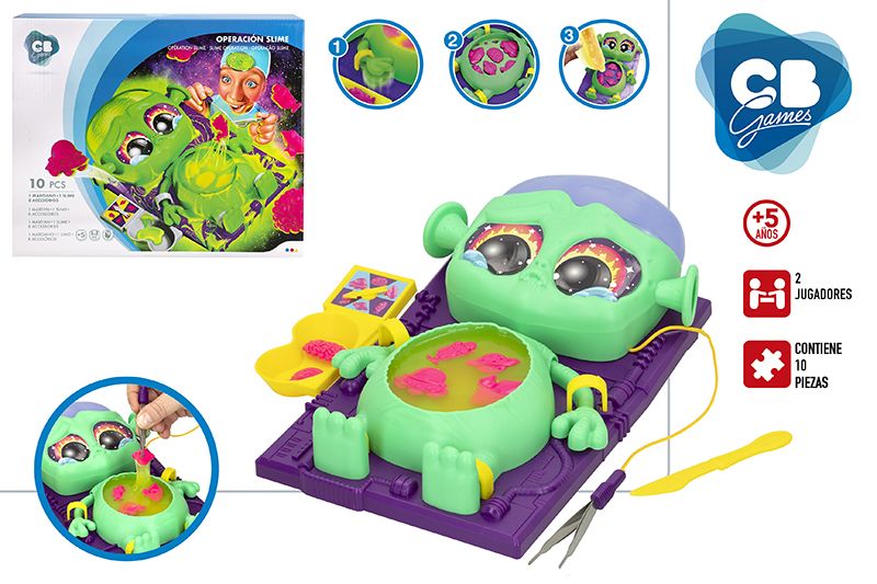 JUEGO OPERACION SLIME 49351