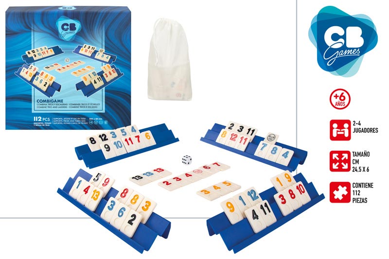 JUEGO RUMMI C/BOLSA 49346
