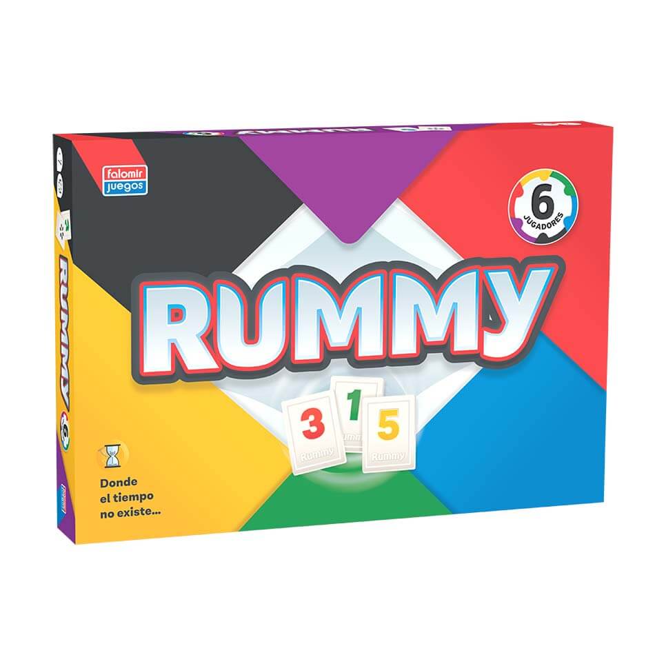 JUEGO RUMMY 29775 6 JUGADORES