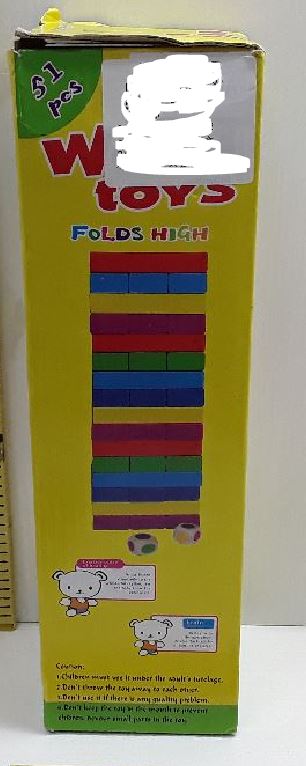 JUEGO TORRE MADERA APILABLE 918-23