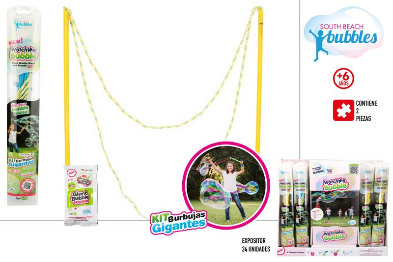 KIT BURBUJAS GIGANTES 47000