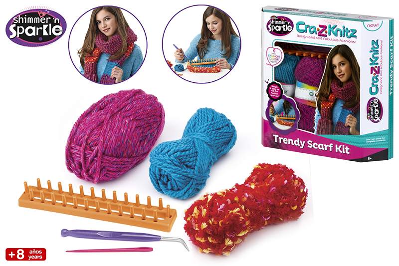 KIT TEJEDOR BUFANDAS 44091**