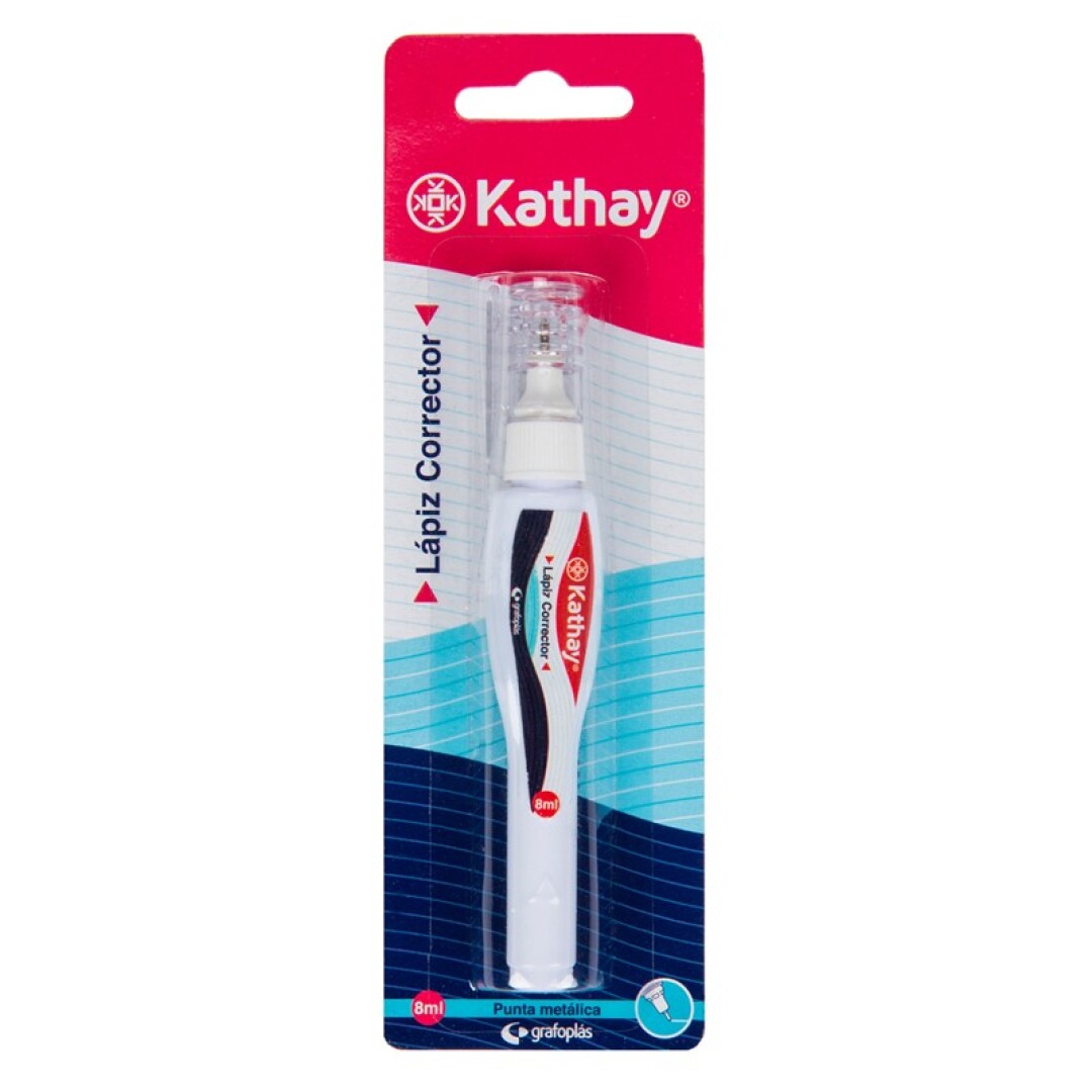 LAPIZ CORRECTOR 86030700 LIZ P.METAL 8ML KATHAY