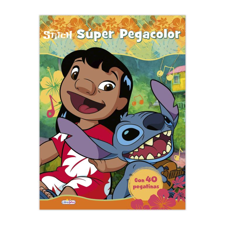 LIBRO LD0969 LILO & STITCH SUPER PEGACOLOR