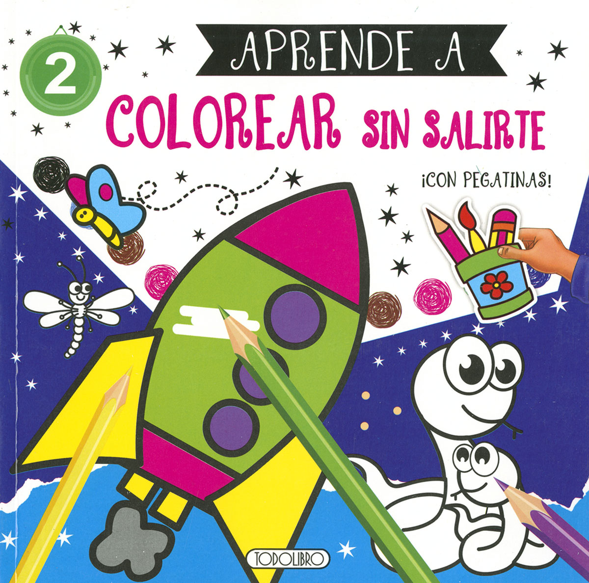 LIBRO T5059002 APRENDE A COLOREAR SIN SALIRTE**