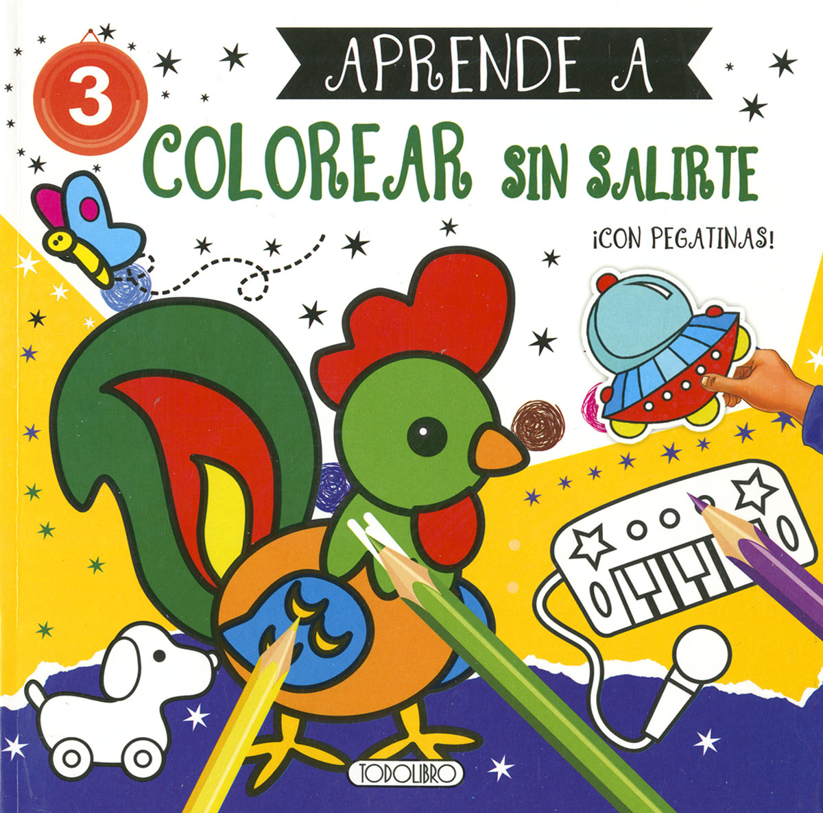 LIBRO T5059003 APRENDE A COLOREAR SIN SALIRTE**