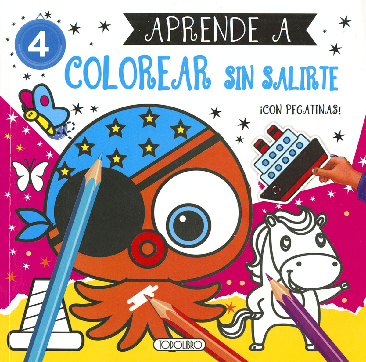 LIBRO T5059004 APRENDE A COLOREAR SIN SALIRTE**