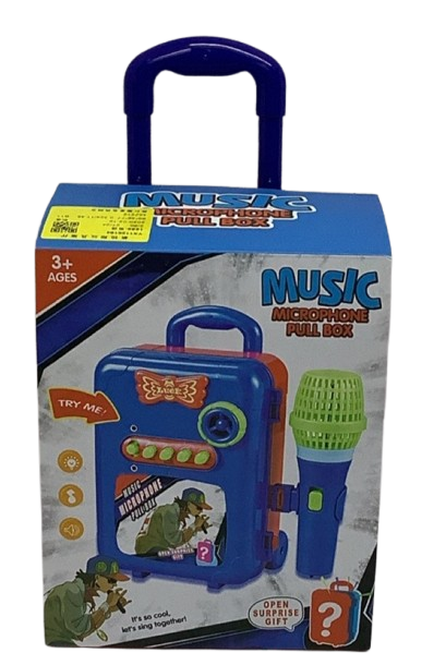 MALETA MUSICAL CON MICRO 1390
