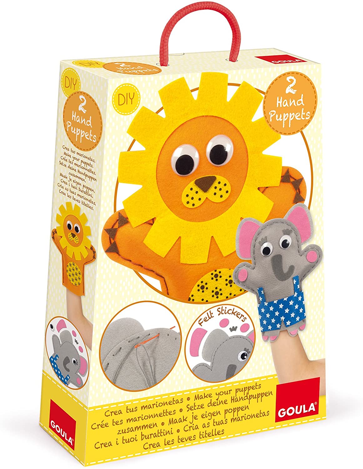 MARIONETAS 52029 ELEFANTE-LEON**