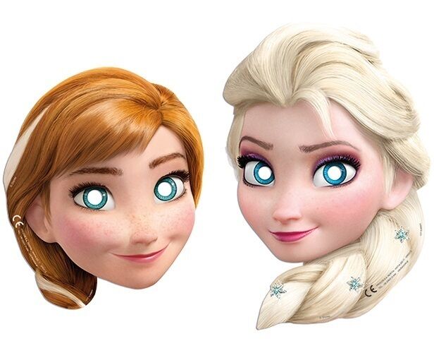 MASCARA PR85967 FROZEN: ELSA Y ANNA 6UDS