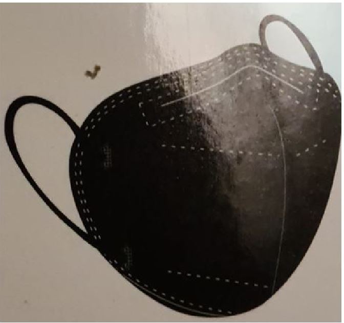MASCARILLA INF.NEGRA FFP2