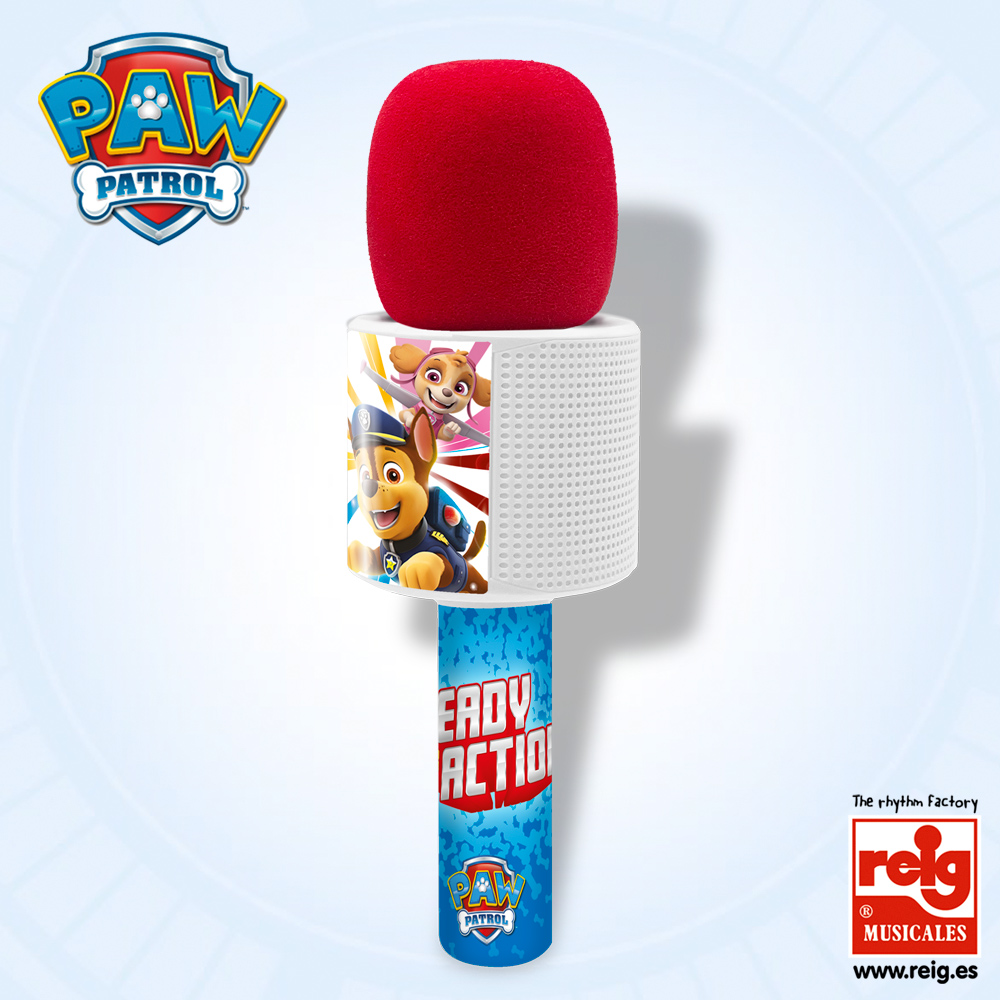 MICROFONO BLUETOOTH CON MELODIA 2546 PATRULLA CANINA