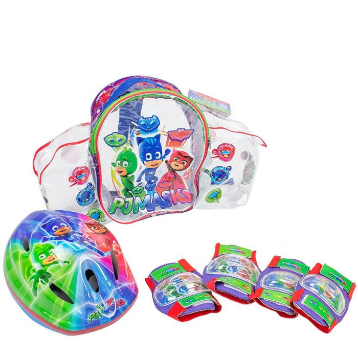 MOCHILA 2938 CASCO + PROTECCIONES PJ MASKS**