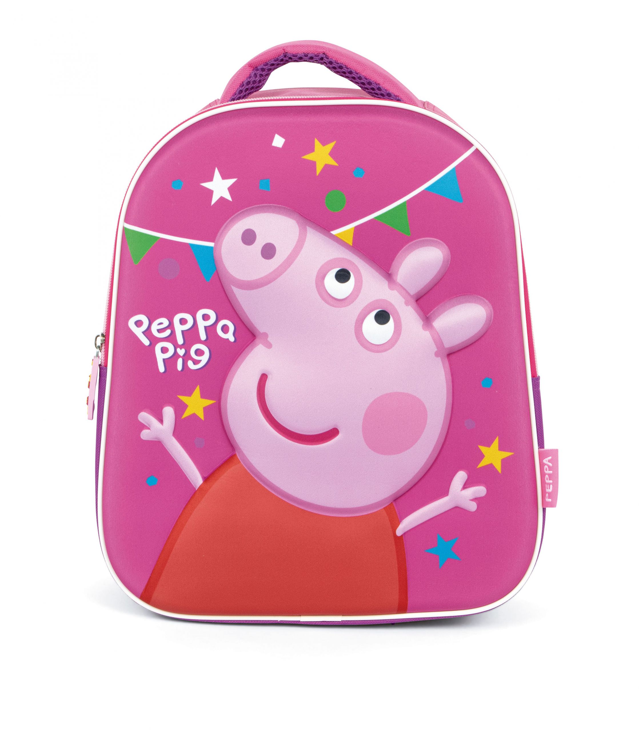 MOCHILA 3D PP16434 PEPPA PIG 26X32X10CM