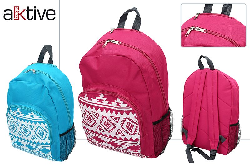 MOCHILA CASUAL 82102 MOSAIC 2STD 30X41.5CM*