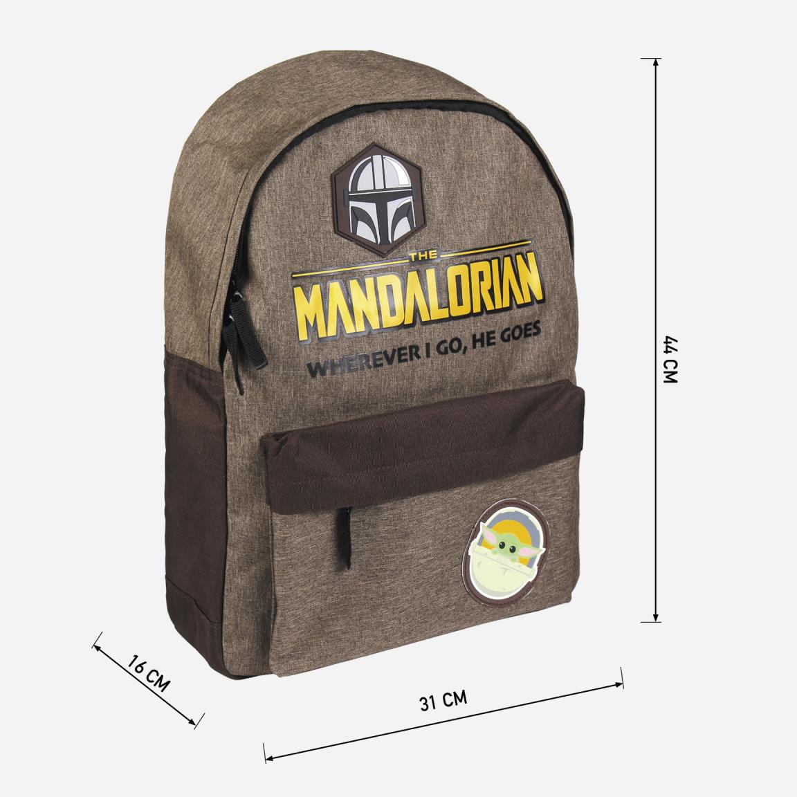 MOCHILA CASUAL HI-570196 MANDALORIAN 44X31X16CM**