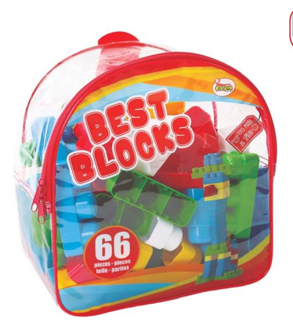 MOCHILA CON 66 BEST BLOCKS 900**