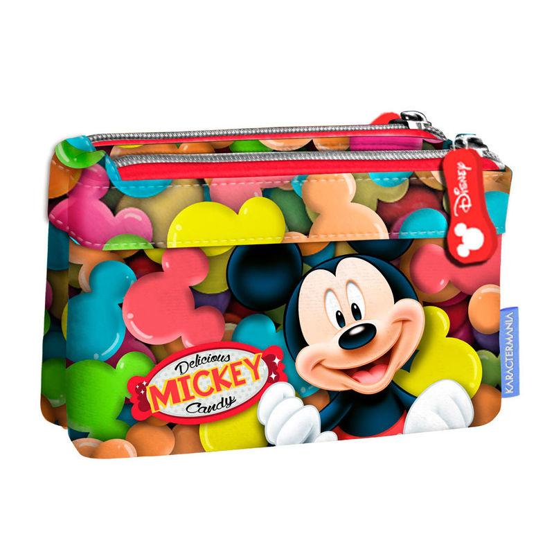 MONEDERO 36198 MICKEY CUADRADO DOBLE**
