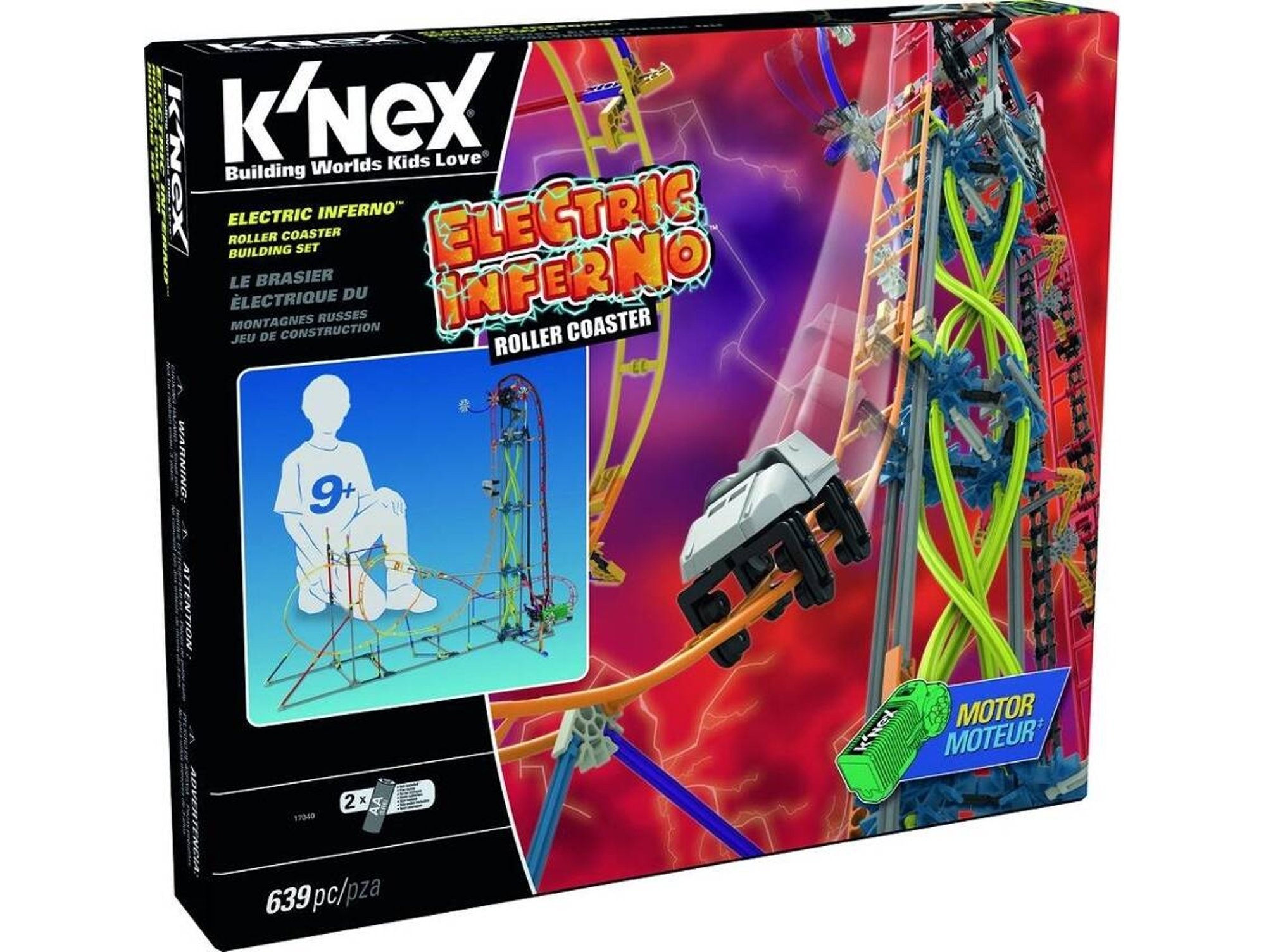 MONTAÑA RUSA 41213 ELECTRIC INFERNO ROLLER COASTE